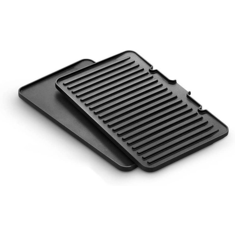 Lot de 2 plaques (370 x 230 x 50 mm) pour De'Longhi Multigrill