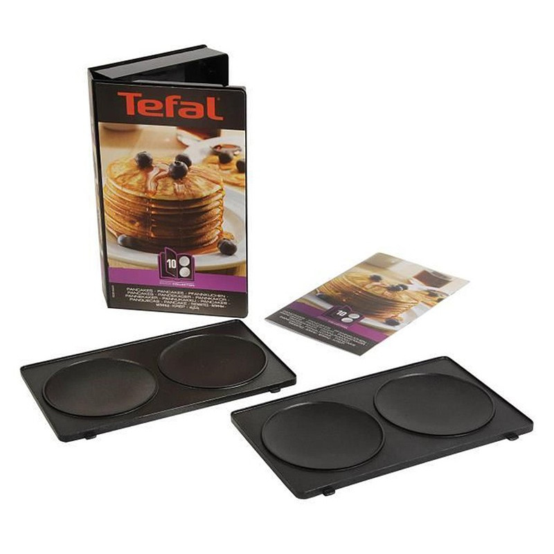 Coffret 2 Plaques + 1 livre de recettes Snack Collection pour Pancak Tefal