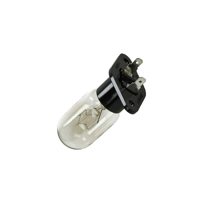 ampoule a cosses droite 25 w - 240 v pour micro ondes whirlpool - 480120100168