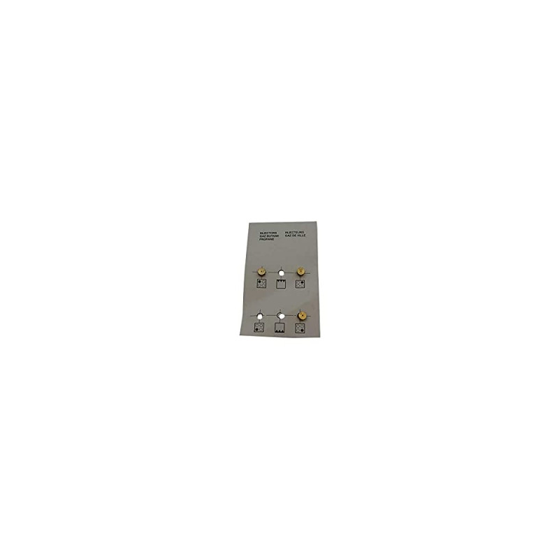 sachet injecteurs gaz butane pour cuisiniere beko - 4431900099