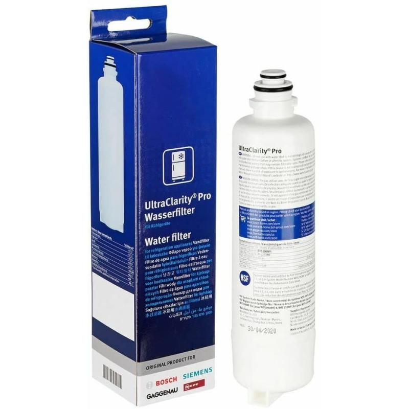 Filtre à eau pour réfrigérateurs américains BOSCH