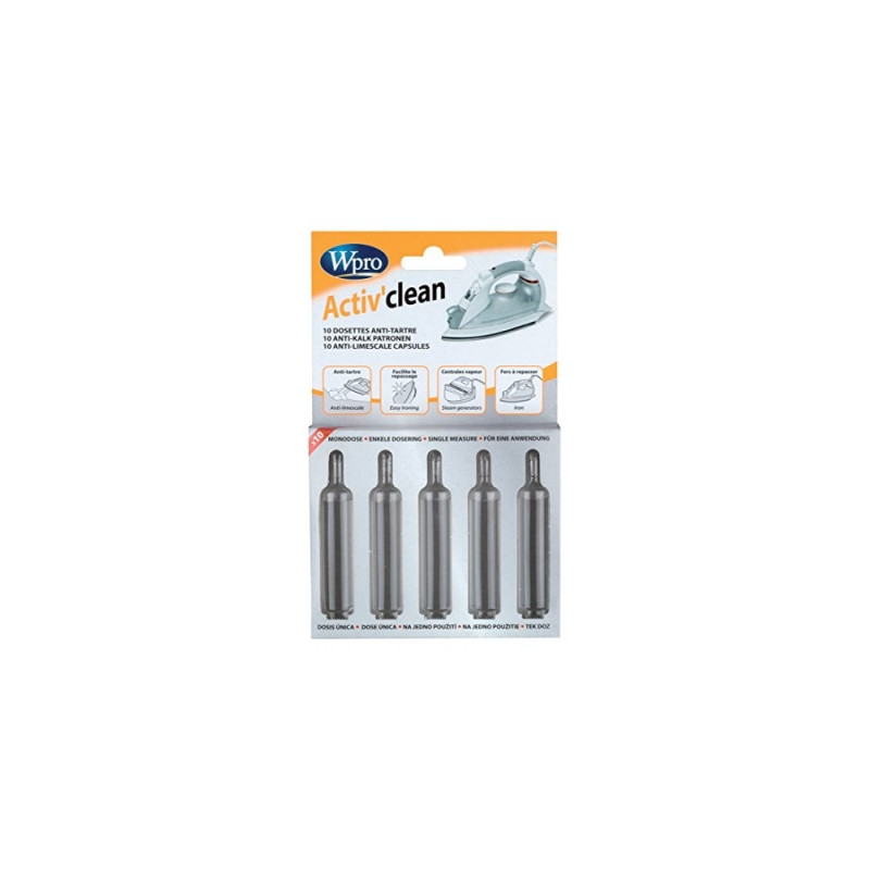 wpro sim500 - dosettes antitartre pour fer ? repasser/centrale vapeur