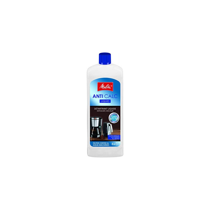 melitta 90451942 liquide d?tartrant anti calcaire pour cafeti?res filtres 250 ml