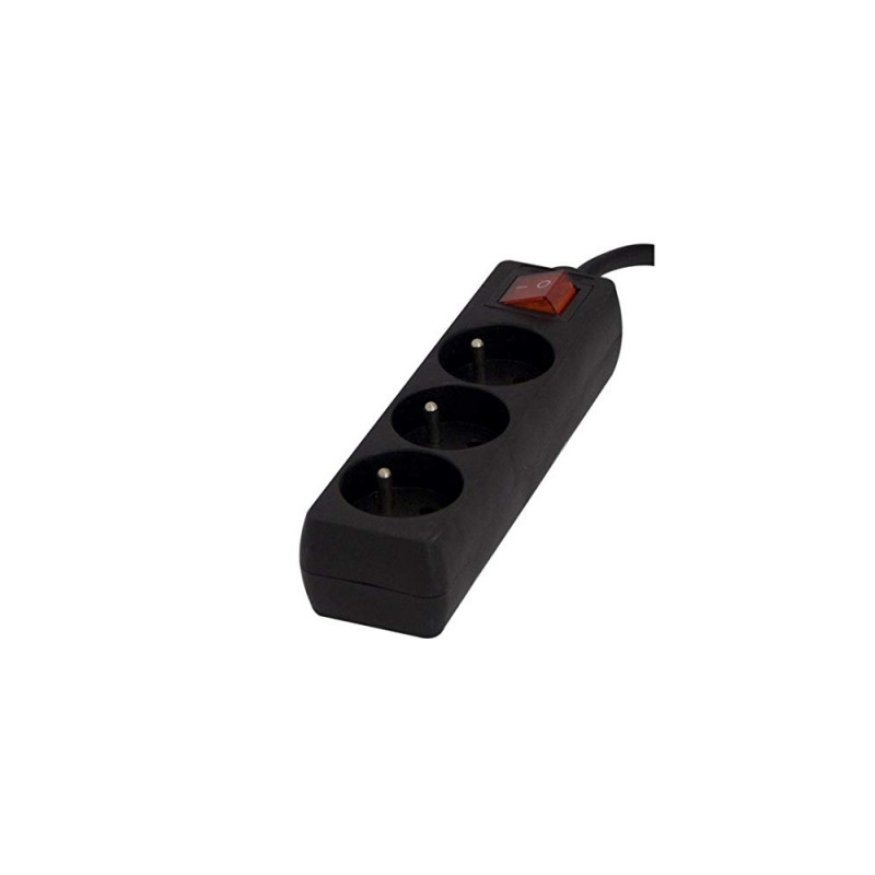 chacon bloc multiprise avec interrupteur 3 x 16 a - 1