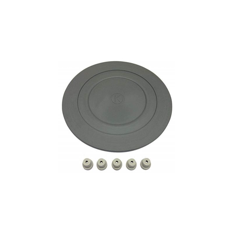 tapis de bol de 14 cm et 5 pieds en caoutchouc standard pour robot kenwood chef et major par lks