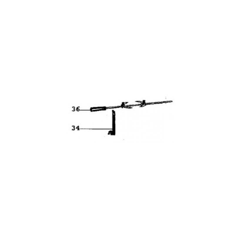 broche 400 mm rep 36 pour four far - 15757h04