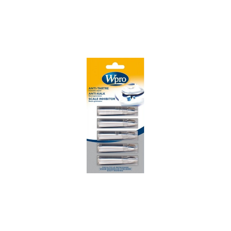 wpro 97044 repassage entretien antitartre universel pour centrale vapeur