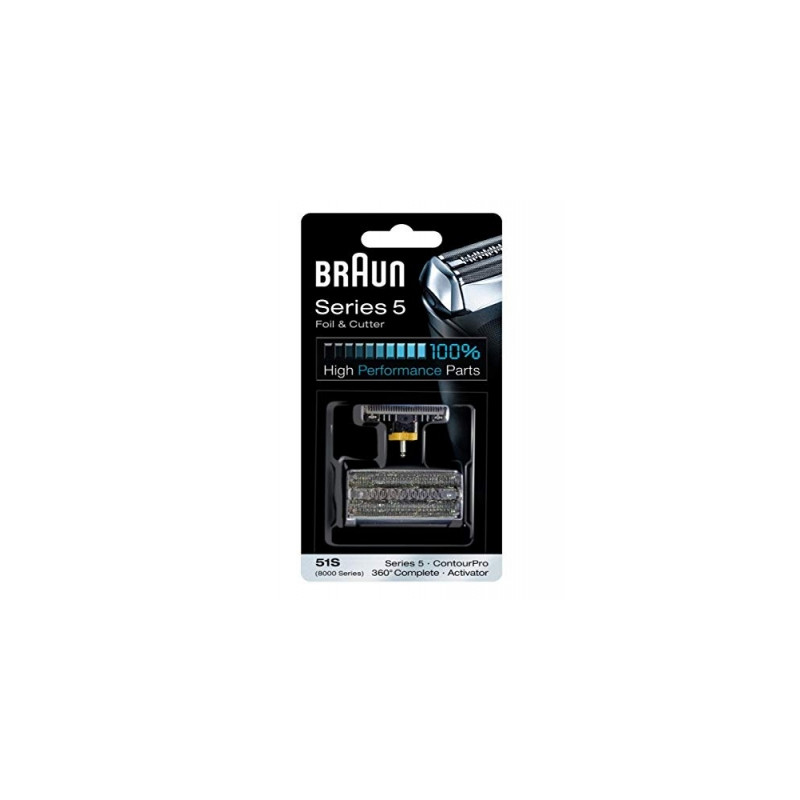 braun 8000 360 complete foil and cutter block for models 8995