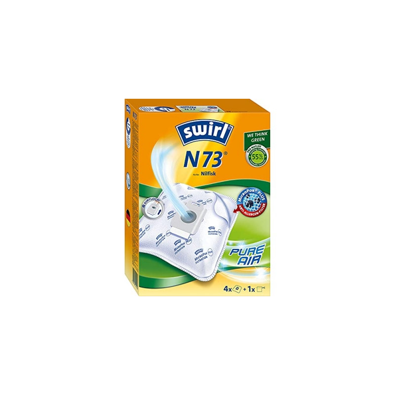 swirl 6757048?micropor plus sacs aspirateur