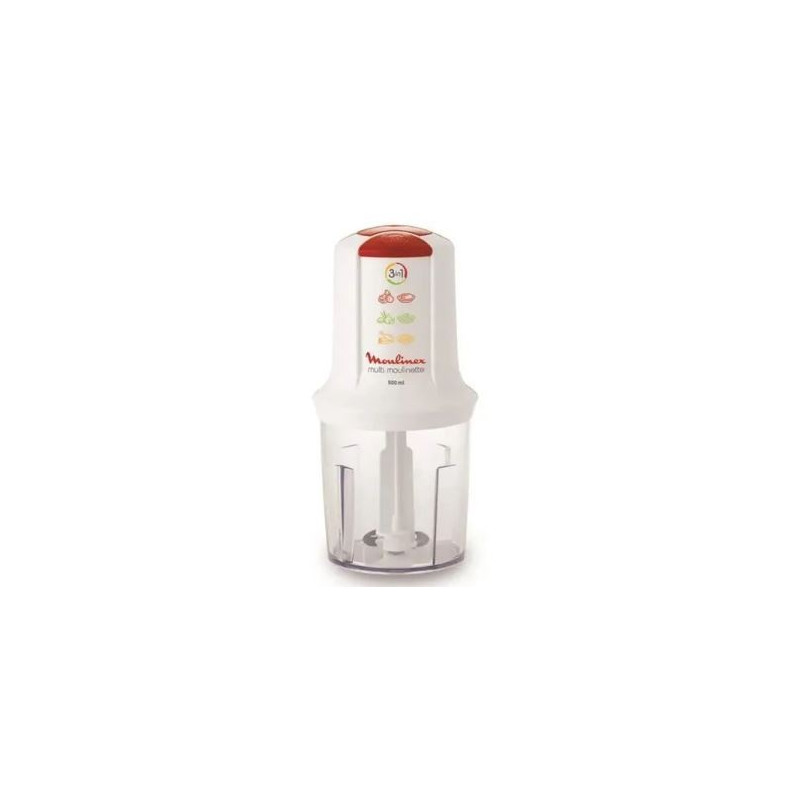 Mini hâchoir 3 en 1 500W Moulinex AT710110 TU Unique