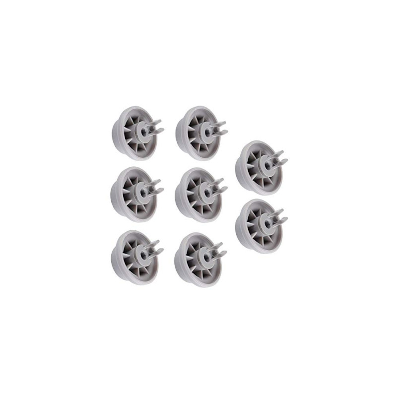 poweka roulettes pour lave-vaisselle 8/roues pour roues de panier de lave-vaisselle pour bosch/siemens/neff/constructa ? compati