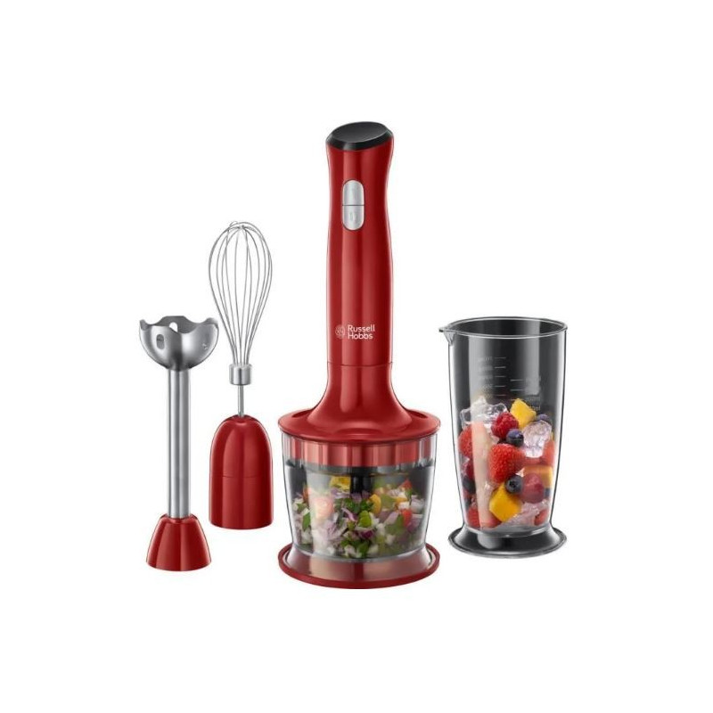 RUSSELL HOBBS 24700-56 Mixeur Electrique 3en1 Multifonction Desire 500ml,