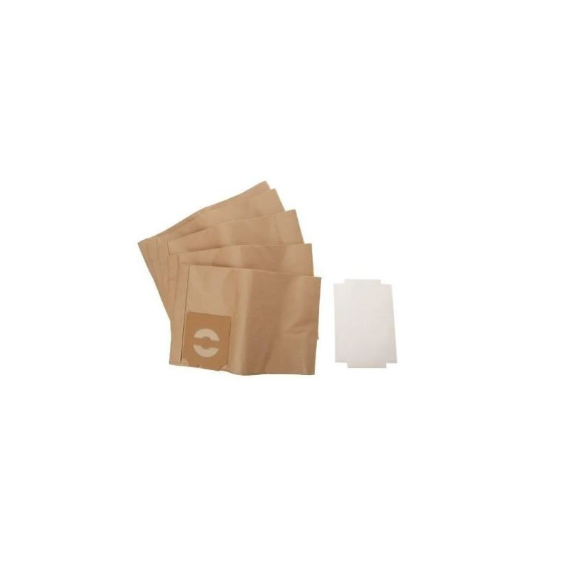 Tornado E47N 5 Sacs Aspirateur Papier Synthétique + 1 Micro Filtre