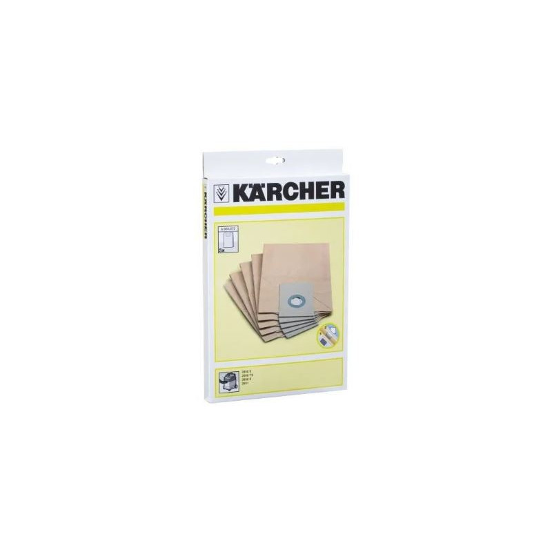 Kärcher 6.904-072 Lot de 5 filtres en papier (Import Allemagne) 46-KA-08