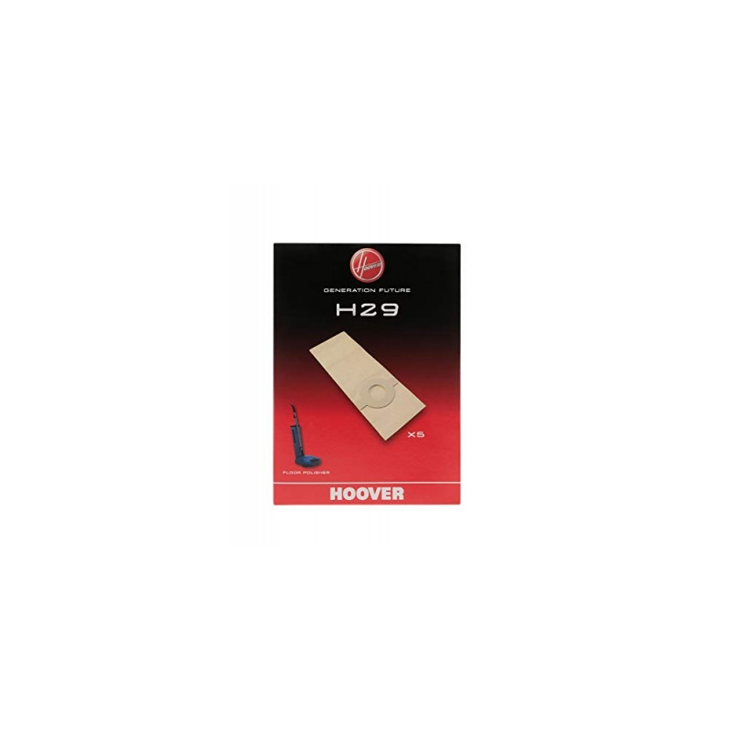 hoover h29 sac en papier pour polisseuse