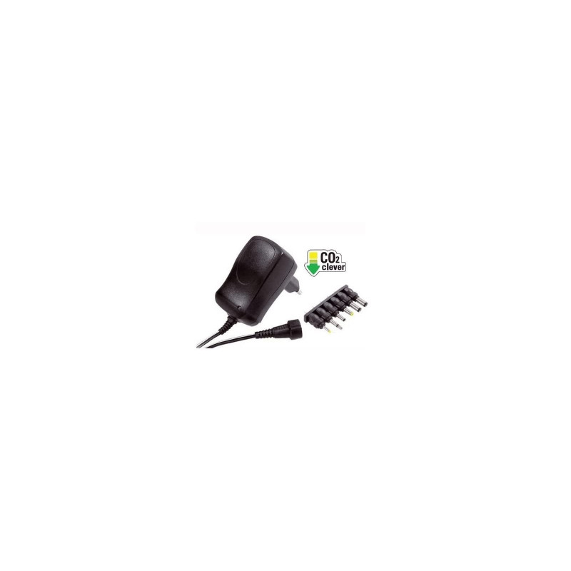 adaptateur universel ca cc. 3-12v. 600ma pour accessoires - 27822