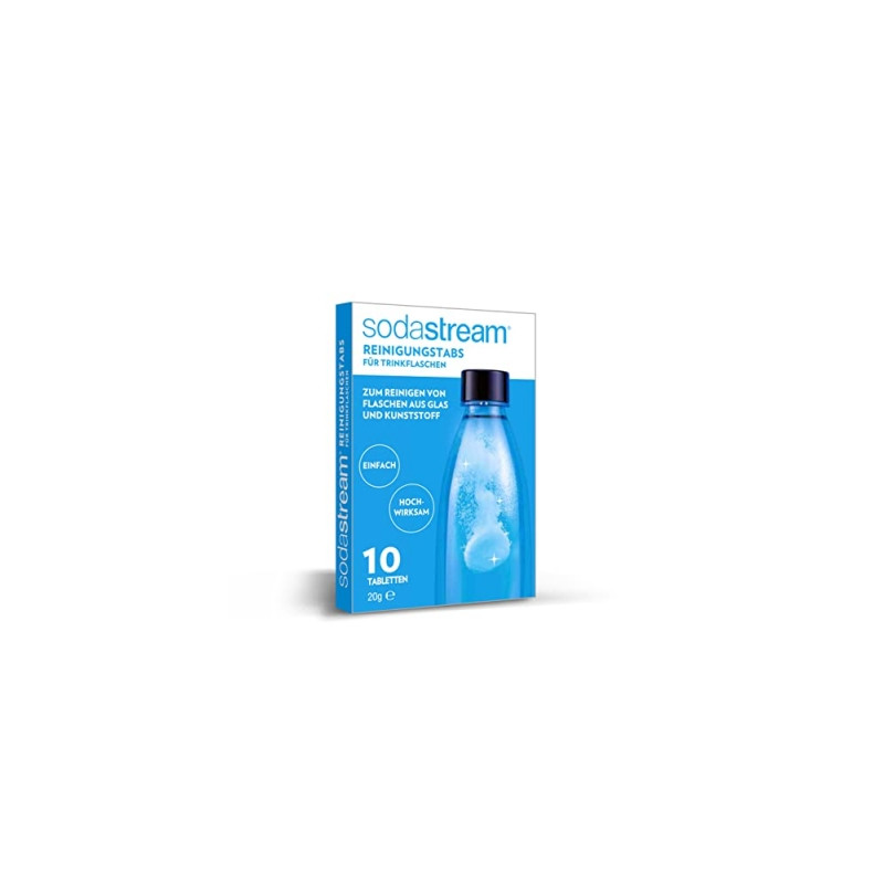 sodastream 1090001491 tablette de nettoyage pour gaz?ificateur lot de 10