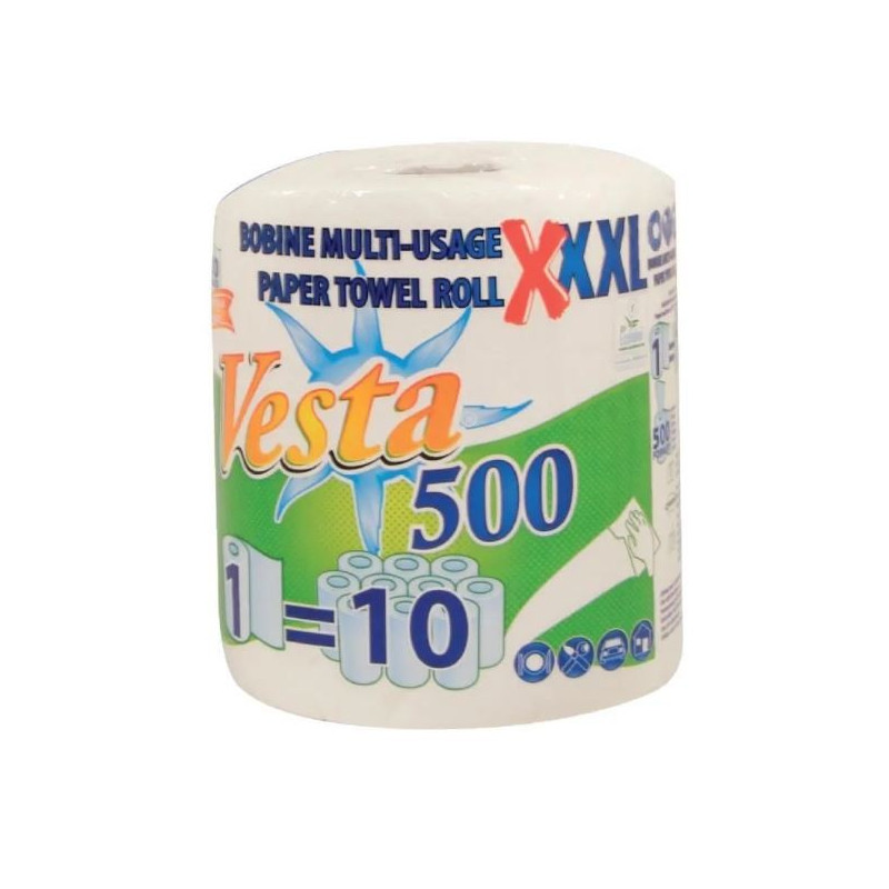 Essuie-tout - 500 feuilles - Vendu par 6