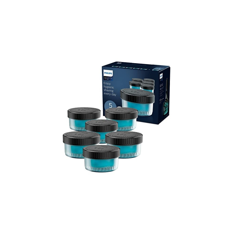 philips cc16/50 pack de 6 recharges de liquide quick clean pod 960 ml