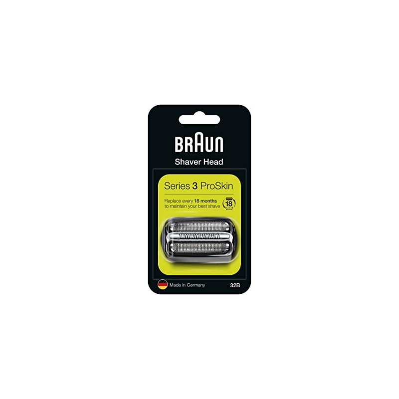 braun pi?ce de rechange 32b noire pour rasoir - compatible avec les rasoirs series 3