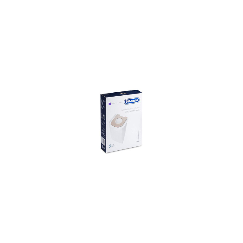 delonghi dlsf003 lot de 5 sacs microfibre balai colombina xl130.20 xl130.20 ex : 1 xl130.21 xld13 xlf1200 xlf1300e