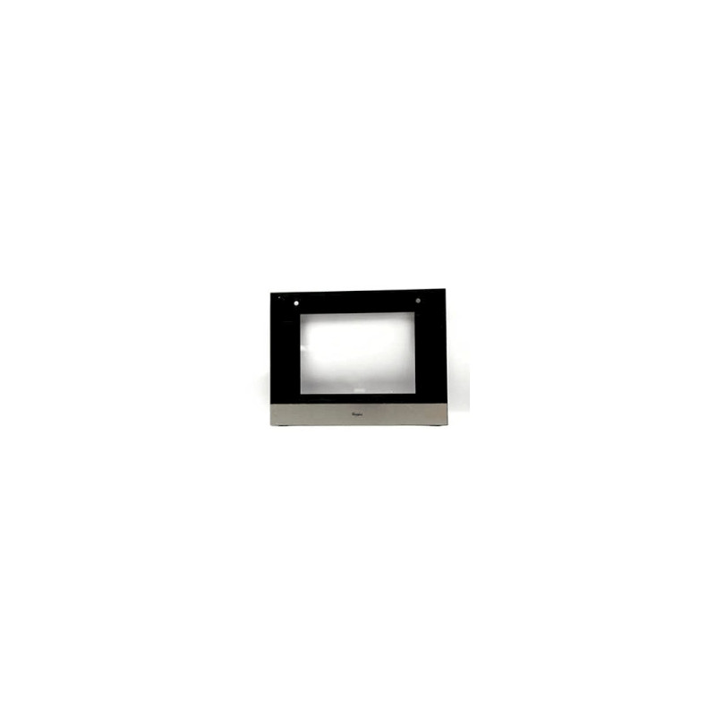 vitre exterieure de porte assemblee pour four whirlpool - 481010433845