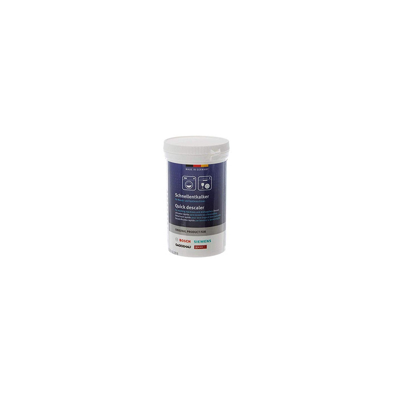 bsh bosch siemens - detartrant pour lave linge et lave vaisselle 250g