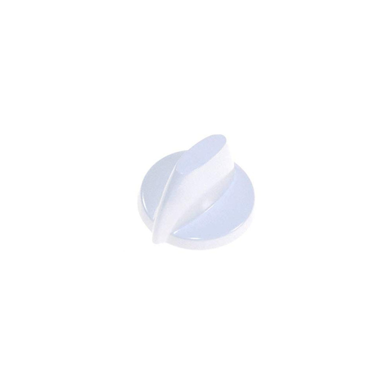 bouton manette gaz blanc pour table de cuisson whirlpool - 481241279157