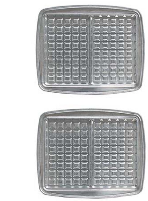Jeu de plaques gauffres pour Gaufrier LAGRANGE 30121