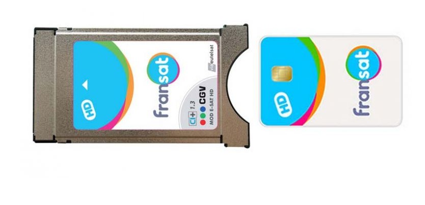 Pack MODULES PCMCIA FRANSAT CI+ Dernière Version 1.3 Carte PC7 Décodeur